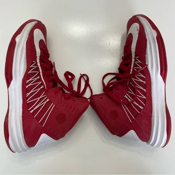 Nike Men's Red Basketball Shoes Size 7.5 - Picture 5 of 13